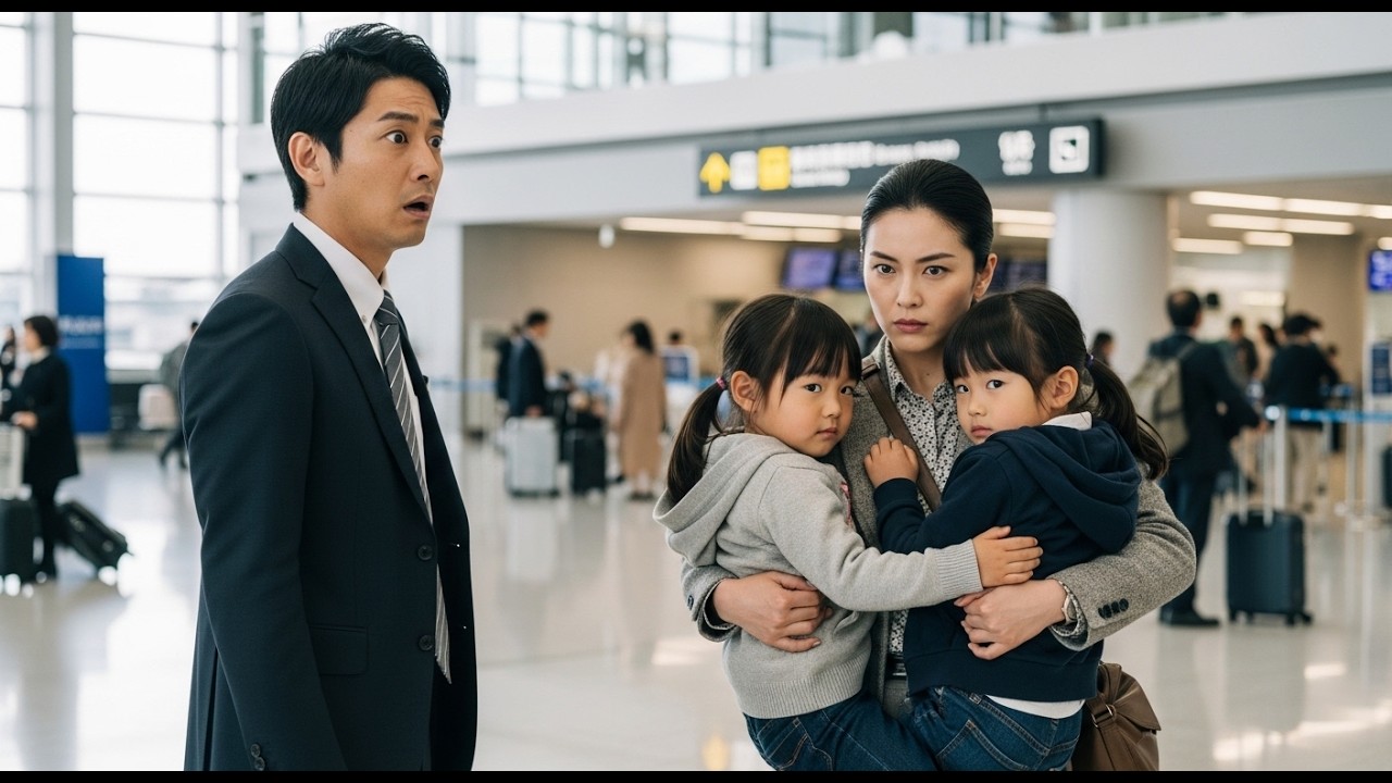 捨てた元妻が5年後、空港に。その手には…俺と瓜二つの双子がいた。