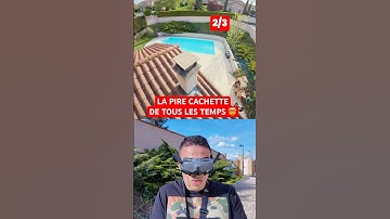 LA PIRE CACHETTE DE L’HISTOIRE DU CACHE-CACHE 😡😡😡 #drone #virale #humour #fpv #drole #humour #mdr