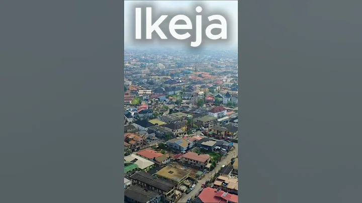 Drone Shot of Ikeja, Lagos