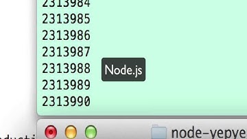 24 hours - Node versus Tomcat