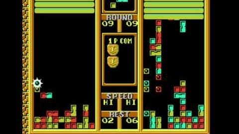 Tetris 2 - VS Mode: Hard (Level 9)