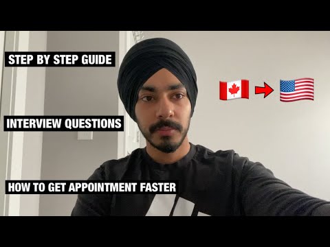 HOW TO APPLY USA TOURIST VISA FROM CANADA - FULL STEP BY STEP GUIDE