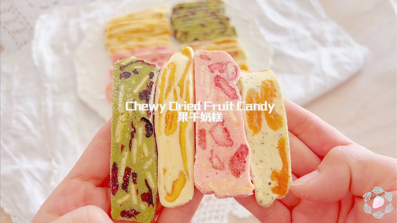 Chewy dried fruit Candy, super easy to make YouTube