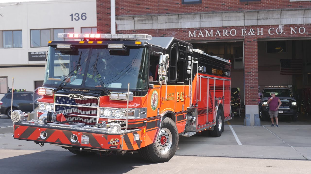 Motor Vehicle Crash for Village Of Mamaroneck FD Engine 42 & Utility 9