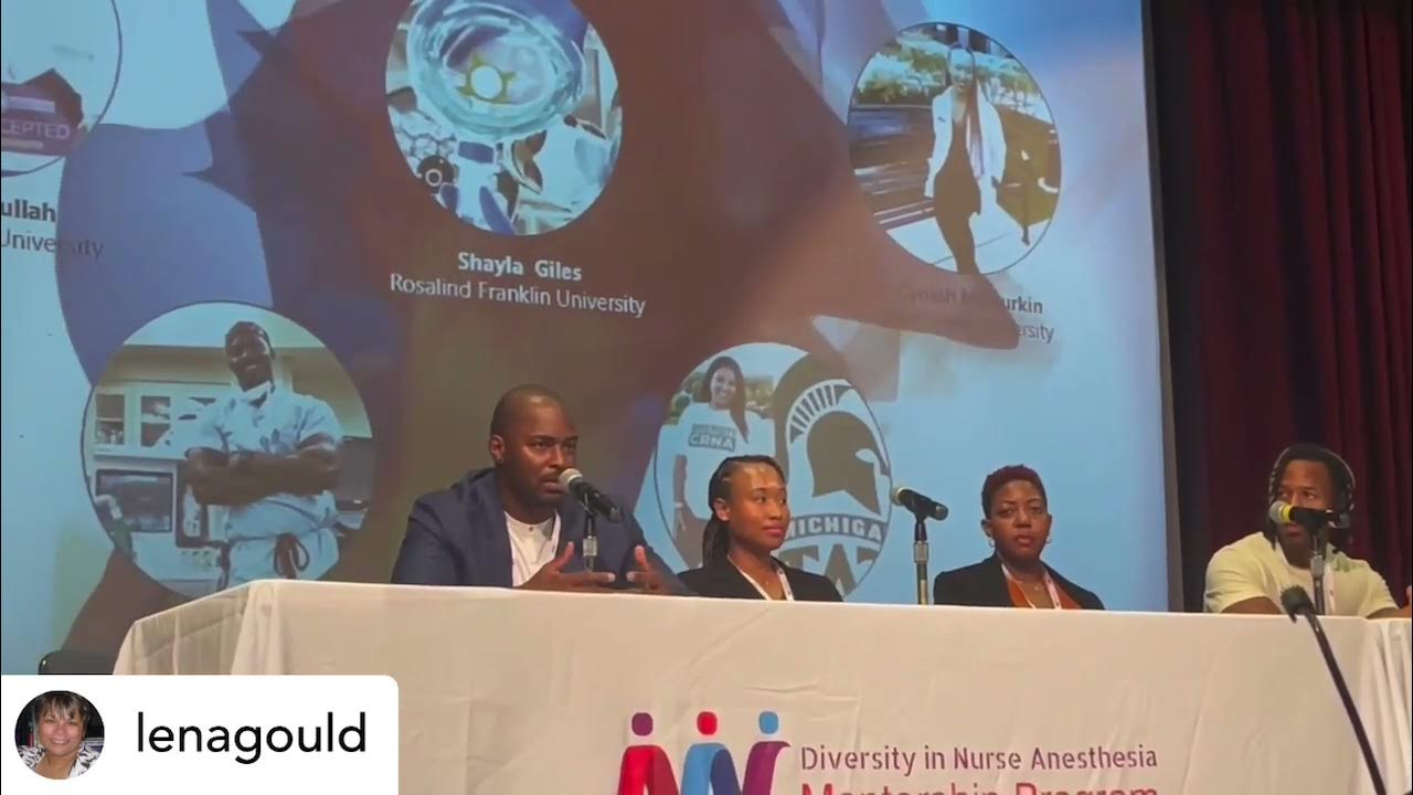 Diversity CRNA Showcasing Everett Moss, DNP, CRNA on Panel RFU 2023