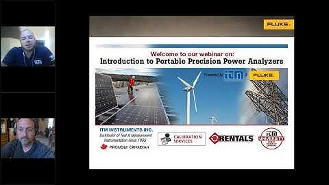 Webinar: Introduction to Portable Precision Power Analyzers with Fluke