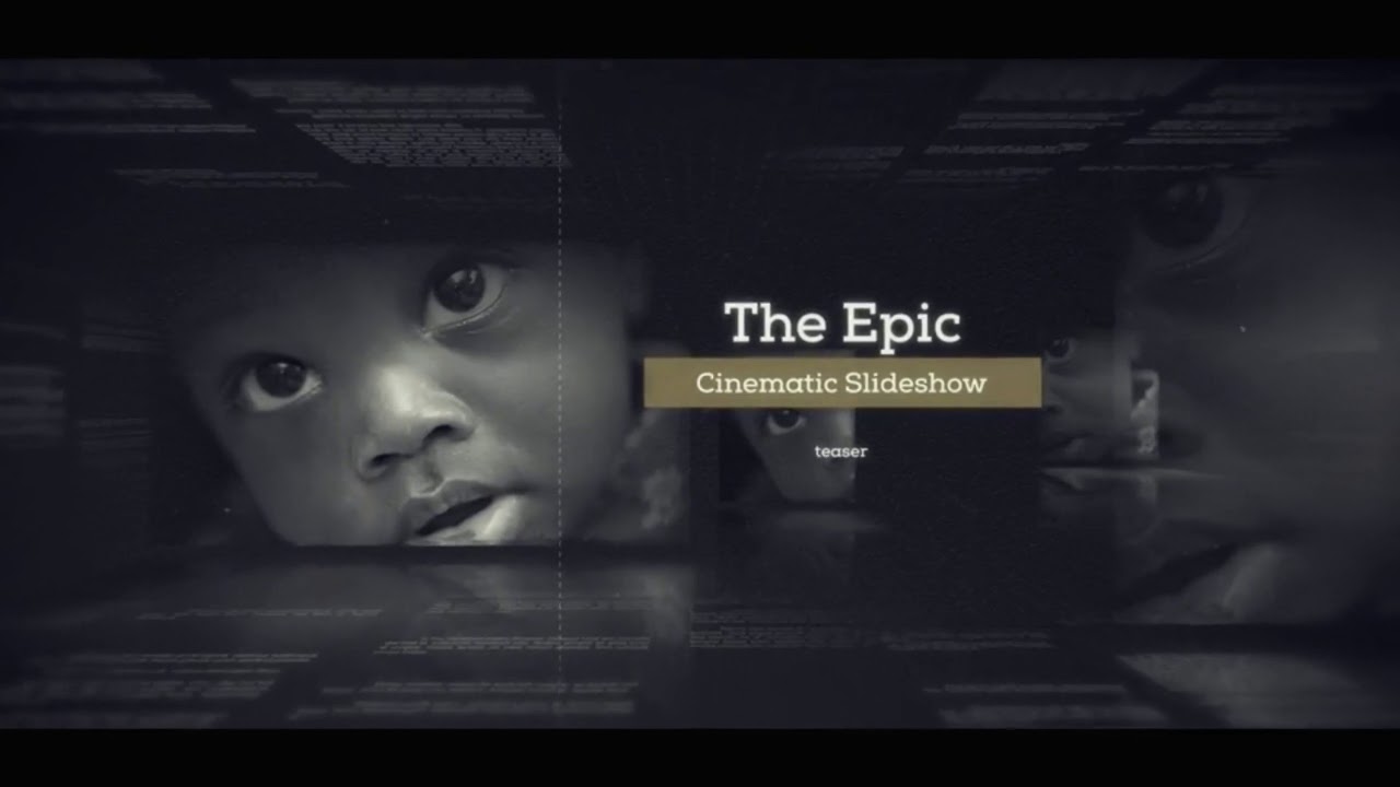 The History - Documentary Slideshow | After Effects Project Files - Videohive template