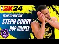 NBA 2k24 - How to use Steph Curry Hop Jumper