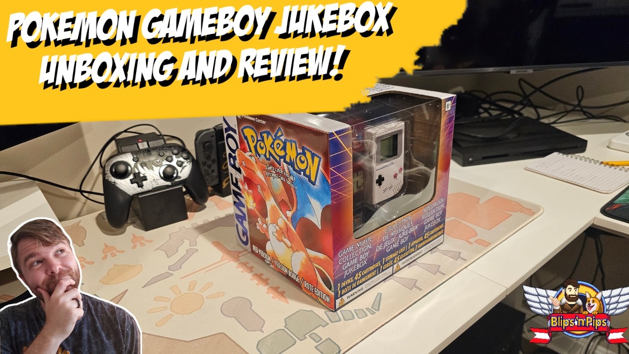 Pokemon Gameboy Jukebox Unboxing and Review! - YouTube