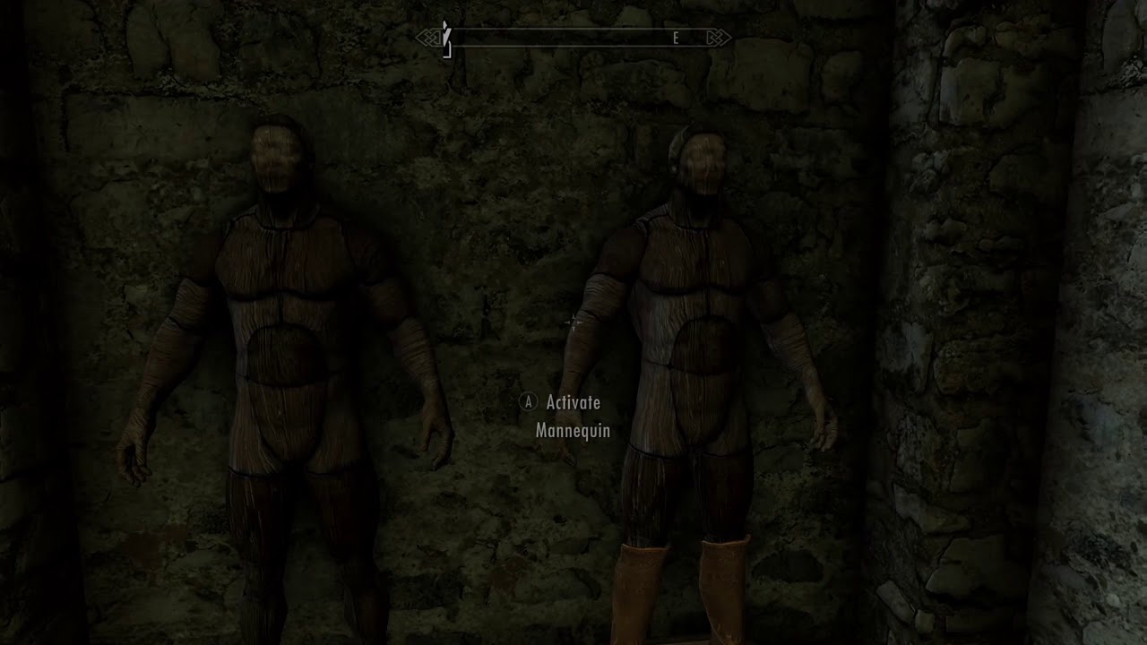 Skyrim Mannequin Glitch Fix
