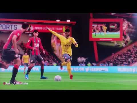 Last minute winner from arsenal fifa 20 ps4