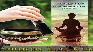 Tibetan Singing Bowl Set - Easy To Play Authentic Handmade For Meditation Sound 7 Chakra Healing By