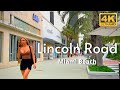 Miami Beach 4k Lincoln Road Mall Walking Tour