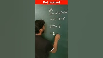 What is scalar product of two vectors give an example? #neet  #aiims #neetphysics #physicsneet #srb