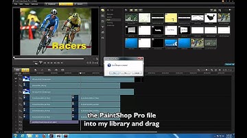 Corel VideoStudio Pro X5- Import PaintShop Pro Layers