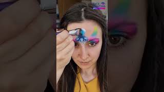 Magical Fairy face paint tutorial