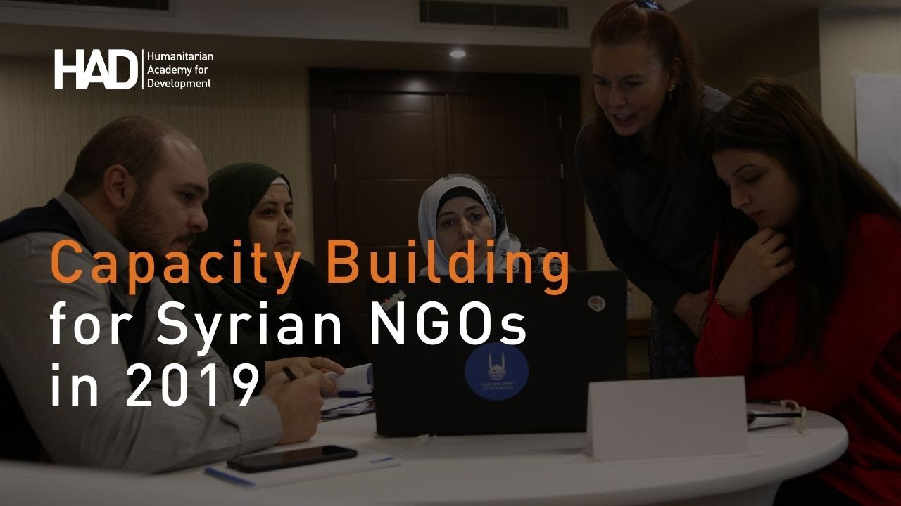 Capacity Building for Syrian NGOs in 2019