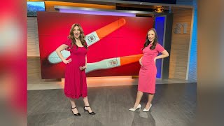 11 News morning anchors both expecting, 2 weeks apart!