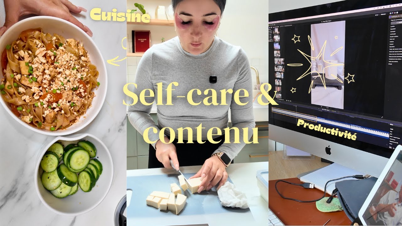 Un vendredi avec moi : self-care & création de contenu