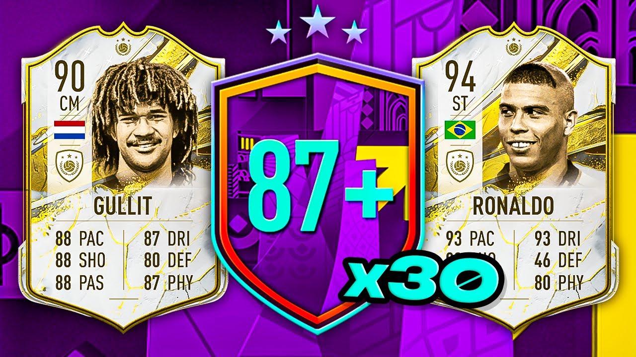 30x 87+ BASE OR MID ICON PACKS! 🥳 FIFA 23 Ultimate Team