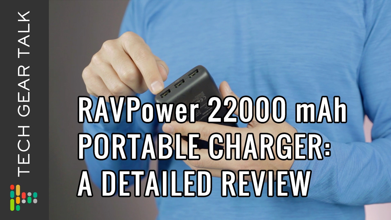 RAVPower 22000 mAh Portable Charger Review - YouTube
