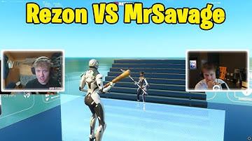Rezon ay VS MrSavage 1v1 Buildfights!
