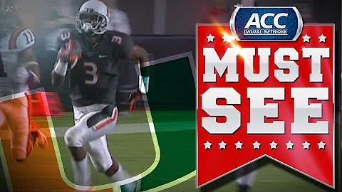 ACC Must See Moment | MIA WR Stacey Coley Turns on...
