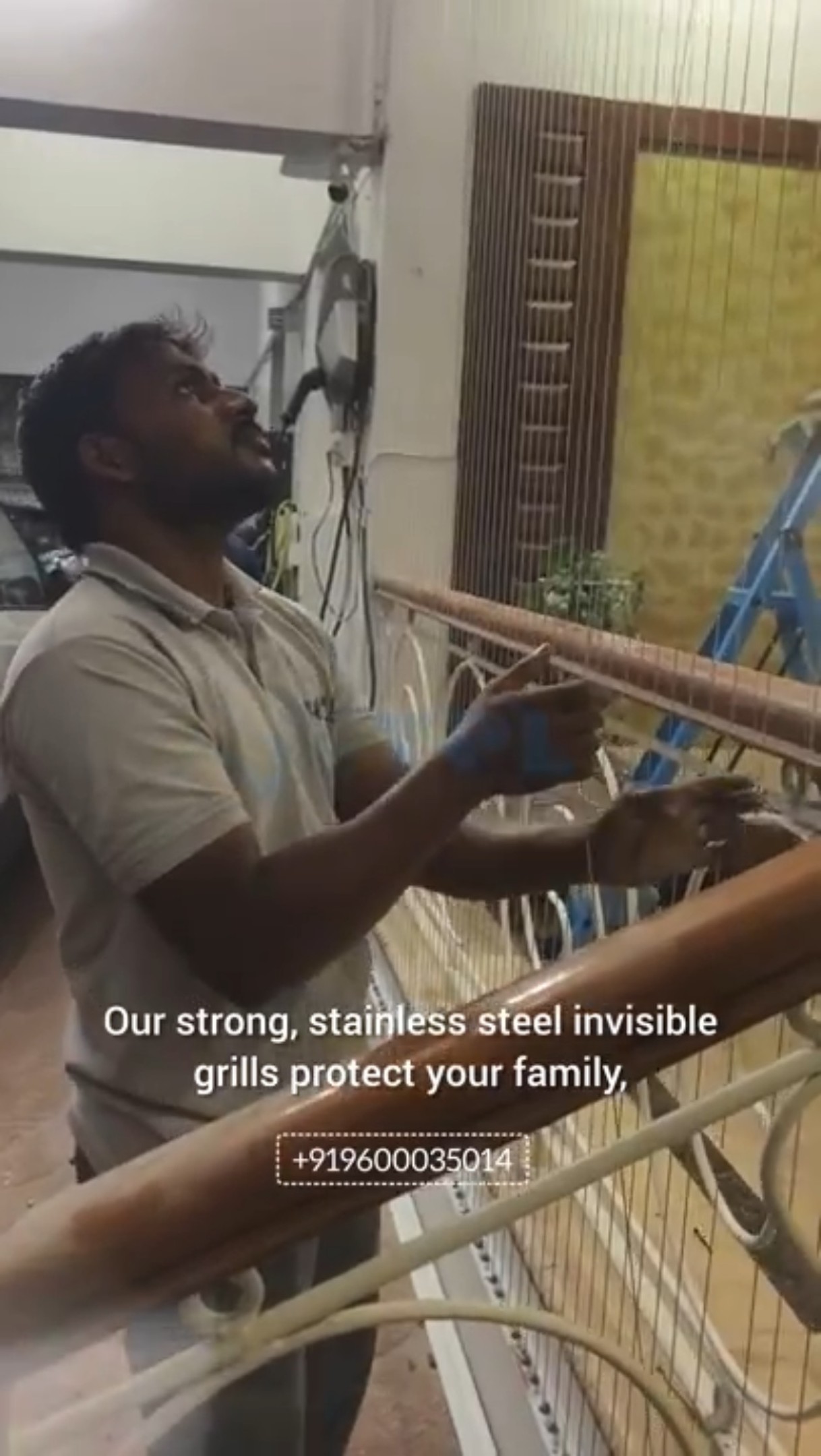 YPL Invisible Grills - Balcony Safety & Modern Design — YPL Safety Nets video thumbnail