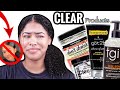 SLICKING MY HAIR WITH CLEAR PRODUCTS || DracoDez