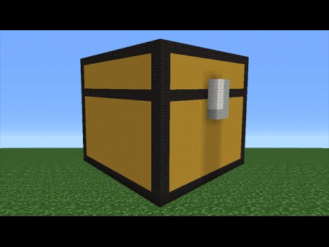 Minecraft Tutorial: How To Make A Chest Statue 