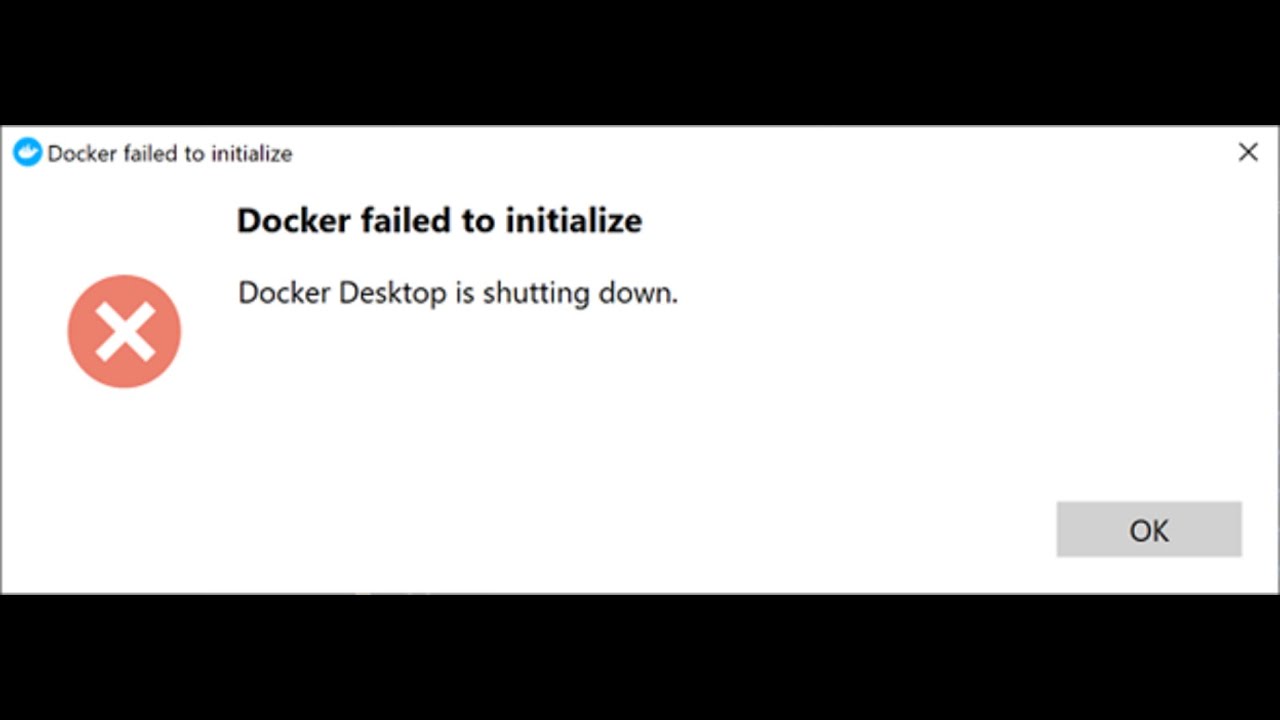 Failed to initialize что делать. Failed to initialize. Docker failed. Fail Chrome.docker some Visual Tests failed to Run. .Wslconfig.