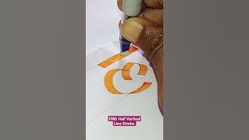 Devanagari Calligraphy Akshar "ल"✍️ #dyashjadhav #devnagricalligraphy #calligraphy #shorts #devnagri