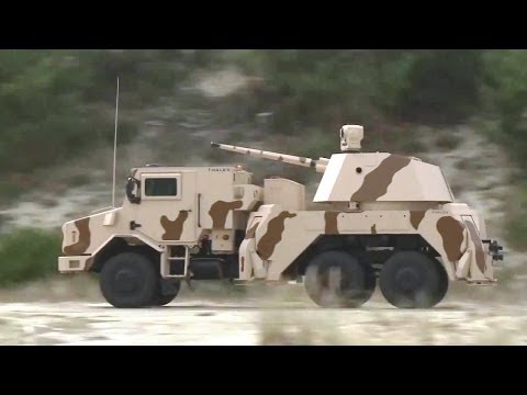 Thales - RAPIDFire 40mm Multi-Role Ground-Based Gun System [720p]