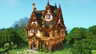 Minecraft Fantasy House | Minecraft Tutorial by NeatCraft 371,960 views 1 year ago 1 hour, 1 minute