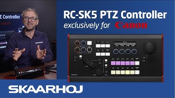 Master Your Canon PTZ Cameras with the RC-SK5 Controller | Full Demo & Features