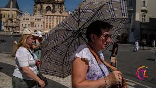 Heatwave breaks more records in northern and central Europe