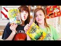 WE TRIED GUMMY FOODS FROM ALL AROUND THE WORLD!!