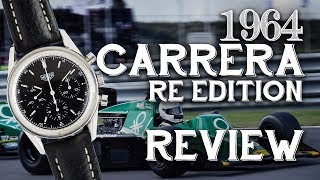TAG Heuer 1964 Carrera Re-edition Chronograph Watch Review - Vintage Style Excellence