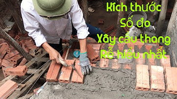 Số đo kích thước và cách thức xây bậc cầu thang chuẩn nhất