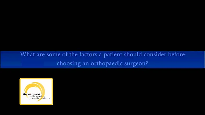 Advanced Orthopaedics & Sports Medicine -  Dr. Sta...