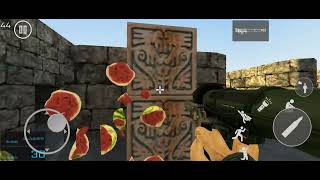 Garry's mod in melon war game play 