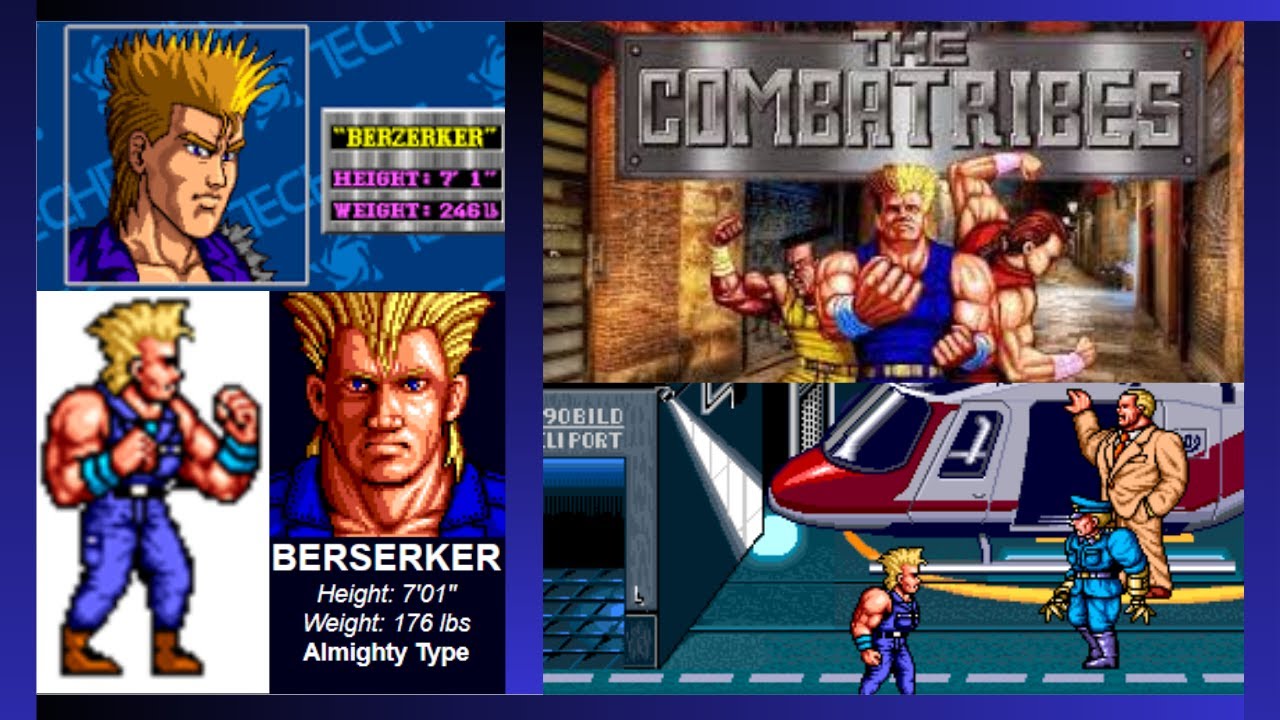 THE COMBATRIBES - (SUPER NINTENDO) - [ BERSERKER ] - PLAYTHROUGH - YouTube