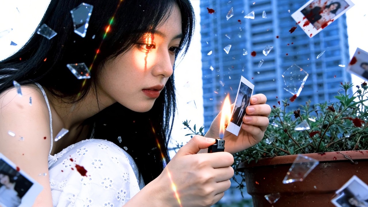 Él la atormentó 99 veces… ella finge morir, y él enloquece para siempre. #250506djB2