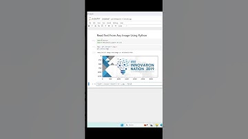 Read Text From Any Image File Using Python | EasyOCR | #shorts #python #imagetotext