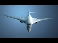 "Tupolev TU-160" Combat Aircraft One of the Most Powerful Supersonc Bombers in the World