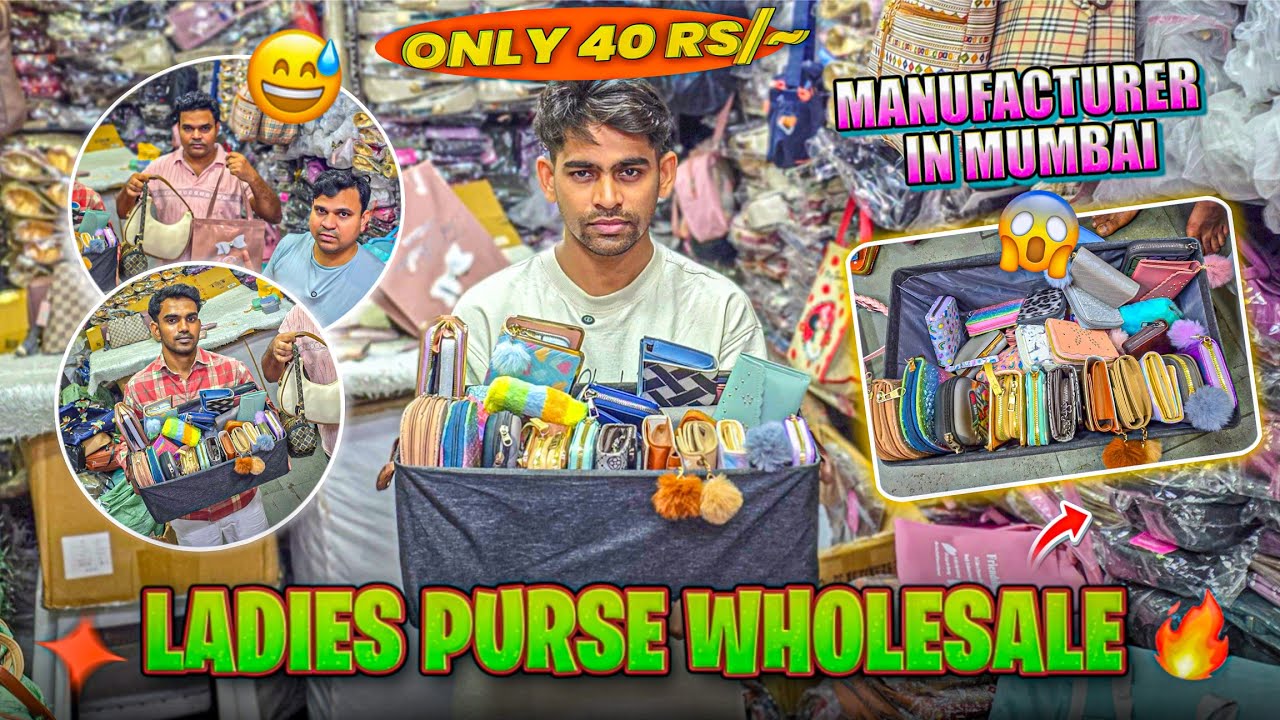 ऑनेस्ट्री बैग ~Ladies purse Market in Mumbai| Ladies purse Manufacturer in Mumbai |Dablu Daily Vlogs