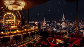 Saxophone Jazz Bar ~ Rooftop Bar Ambience with Ethereal Jazz Music for Relaxing, Studying, Sleeping