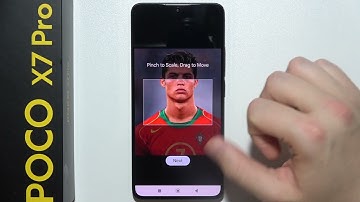 POCO X7 Pro: Set Up Photo as Keyboard Theme