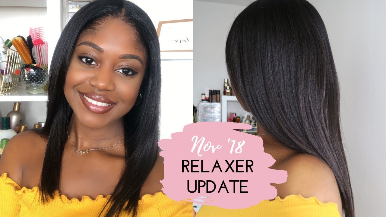 RELAXER UPDATE My 2nd Salon Relaxer, A SetBack & Dyeing My Hair