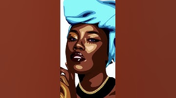 posterised illustration in @procreate